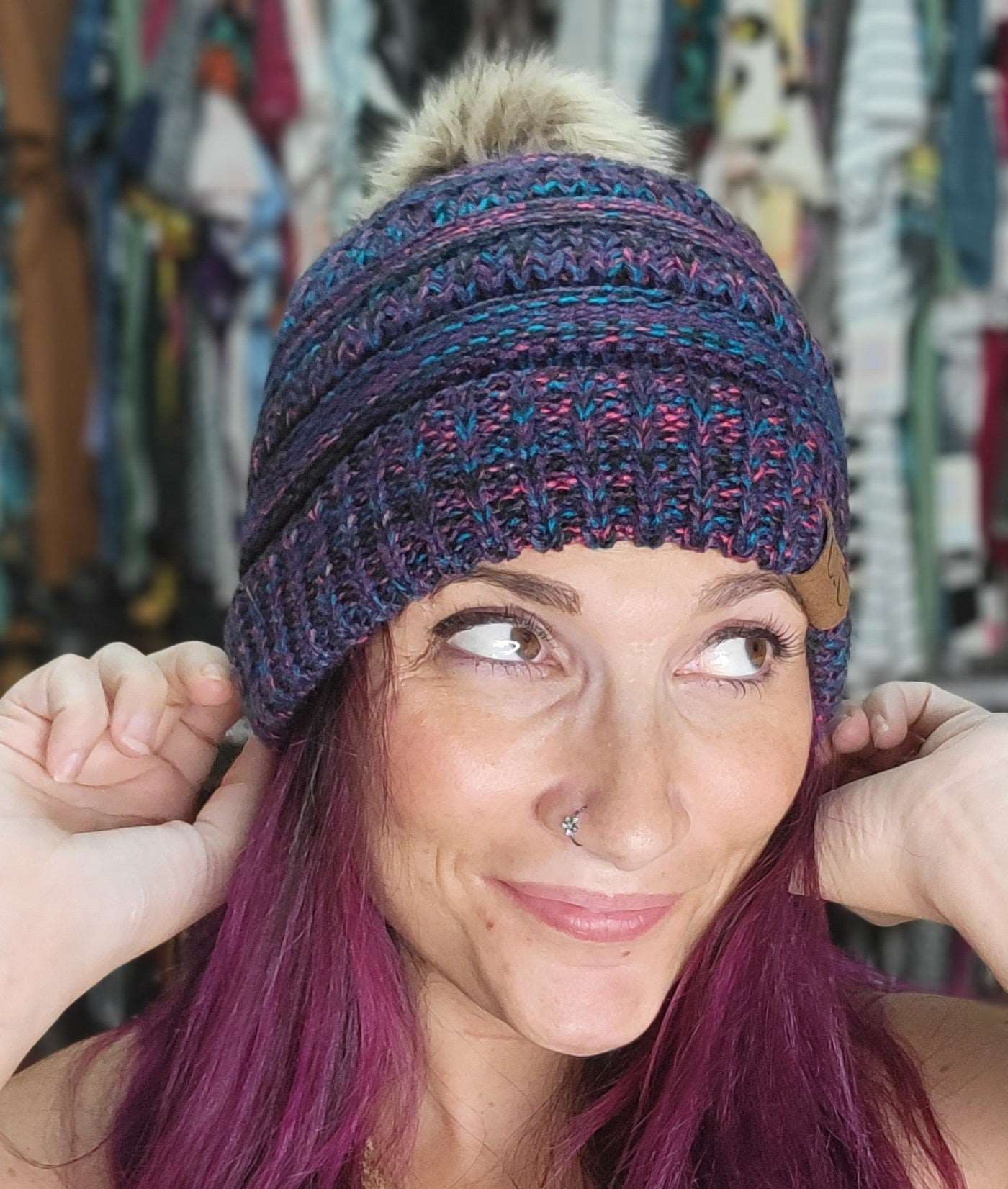 Pom Pom Bennie Laura's Legacy Boutique